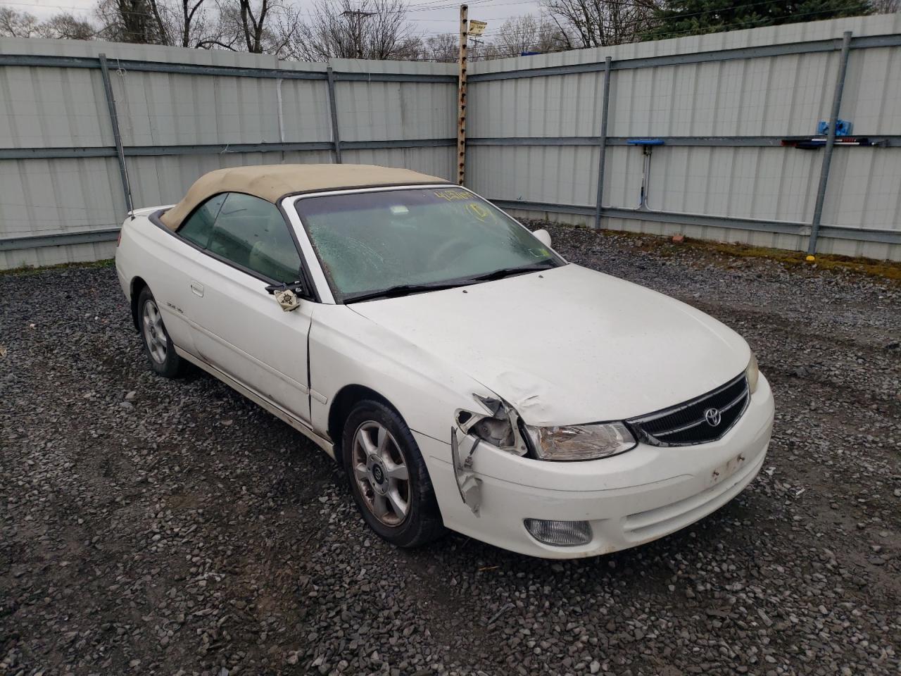TOYOTA CAMRY SOLA 2001 with VIN 2T1FF28P91C497918 - Photo from auction
