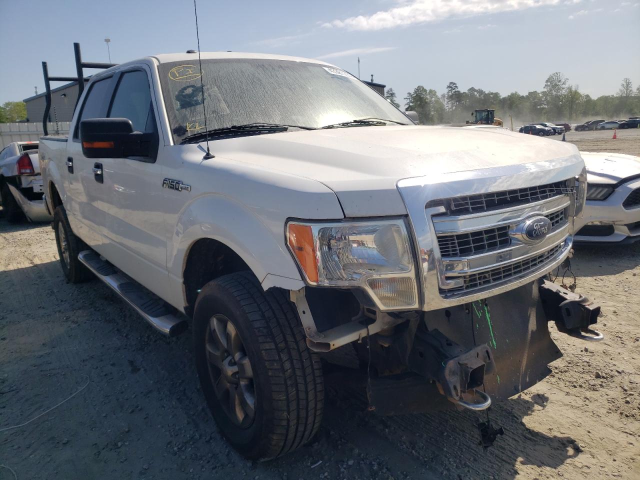 FORD F150 SUPER 2013 with VIN 1FTFW1EF6DFA64848 - Photo from auction