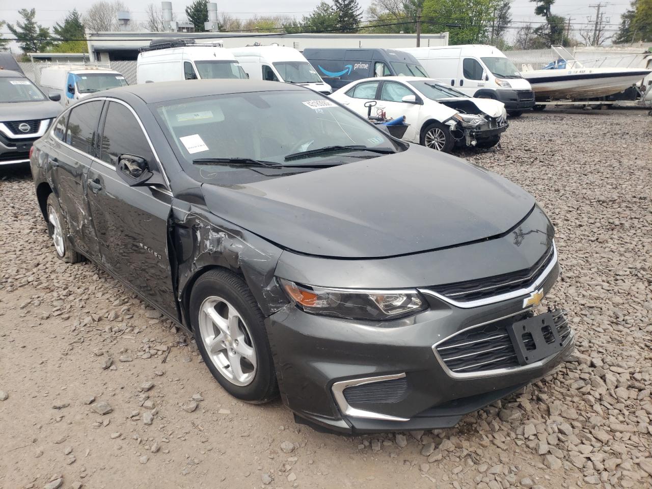 Photo 1 from auction – 2017 CHEVROLET MALIBU LS with VIN 1G1ZB5ST1HF117447