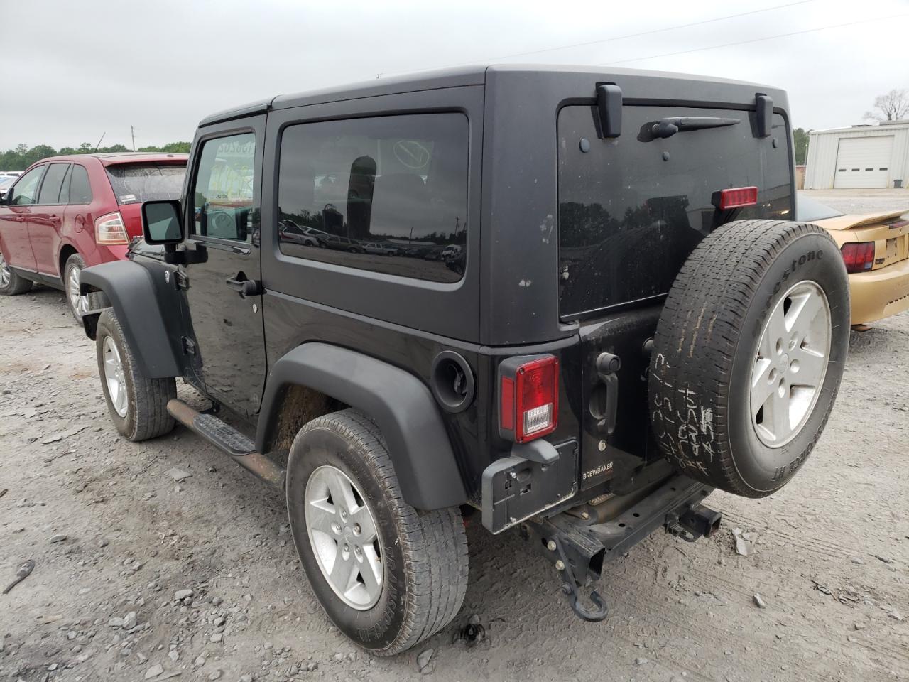 Photo 3 from auction – 2016 JEEP WRANGLER S with VIN 1C4AJWAG0GL209246