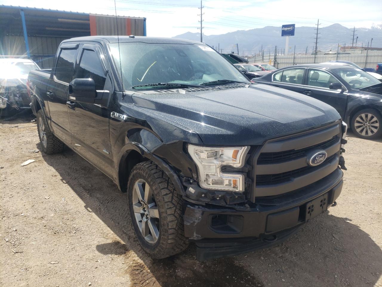 FORD F150 SUPER 2017 with VIN 1FTEW1EG2HFC03058 - Photo from auction