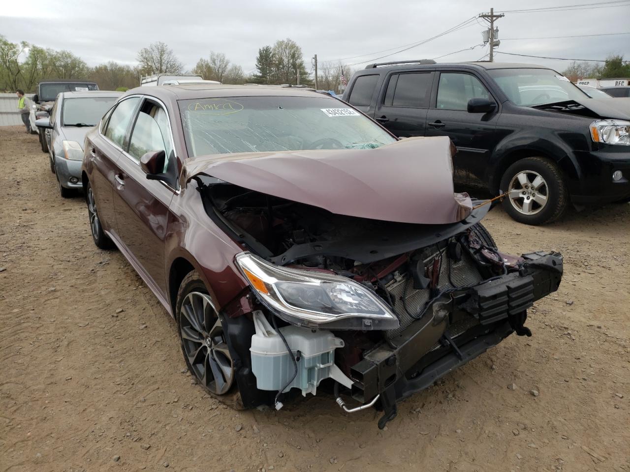 TOYOTA AVALON XLE 2016 with VIN 4T1BK1EB0GU211782 - Photo from auction