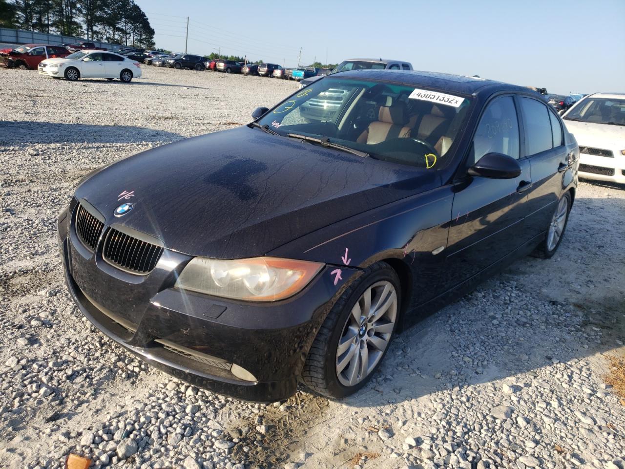Photo 2 from auction – 2006 BMW 325 I AUTO with VIN WBAVB17596NK38140