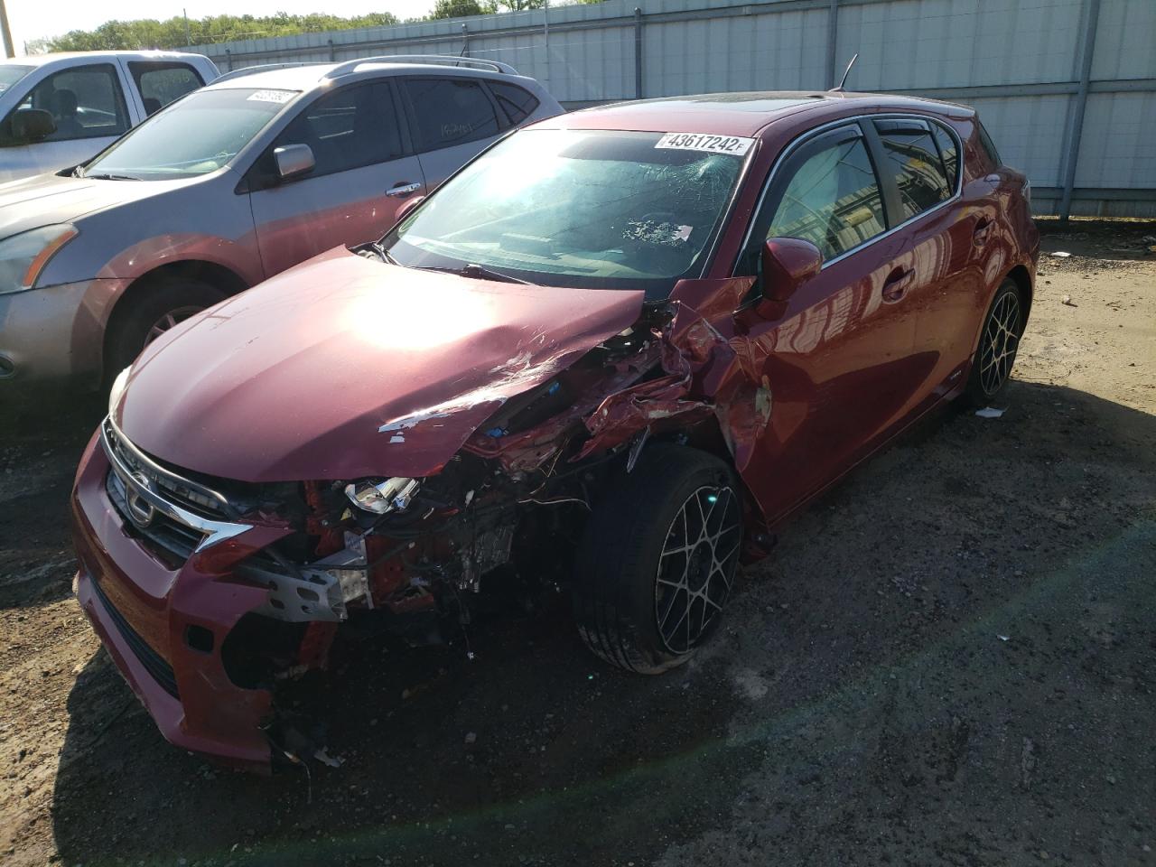 Photo 2 from auction – 2012 LEXUS CT 200 with VIN JTHKD5BH8C2088896