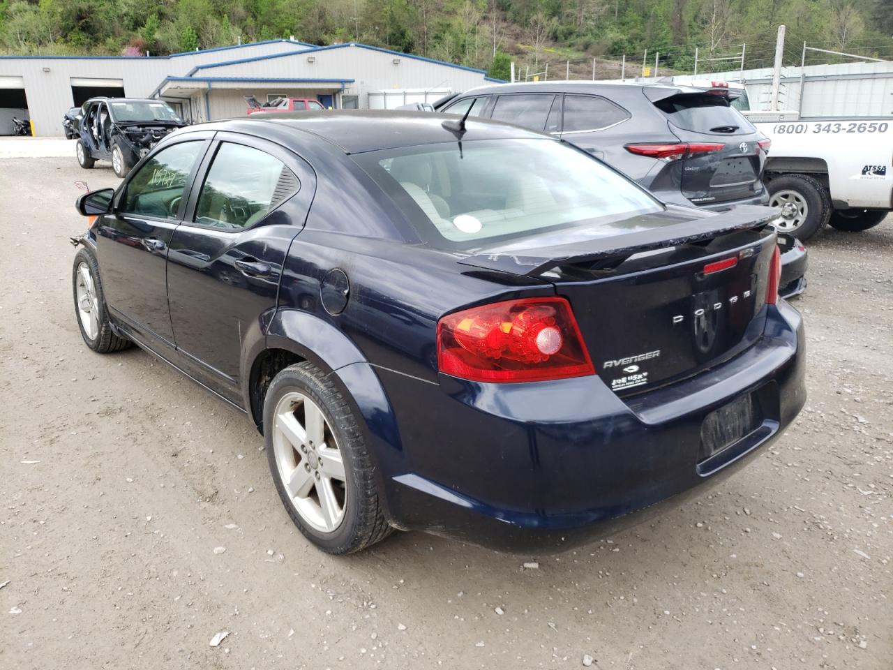 Photo 3 from auction – 2011 DODGE AVENGER MA with VIN 1B3BD1FB7BN556969