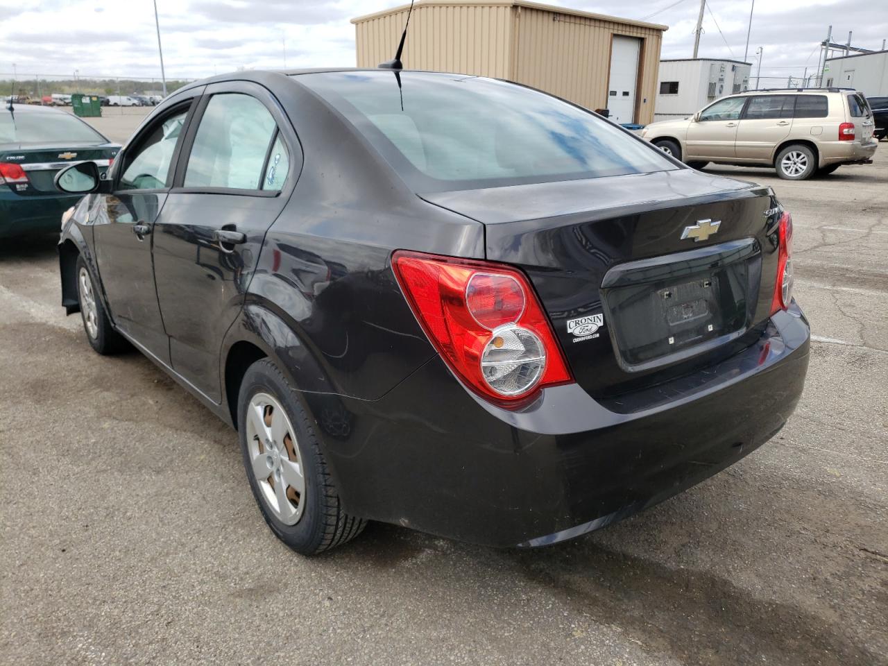 Photo 3 from auction – 2013 CHEVROLET SONIC LS with VIN 1G1JA5SH4D4207287