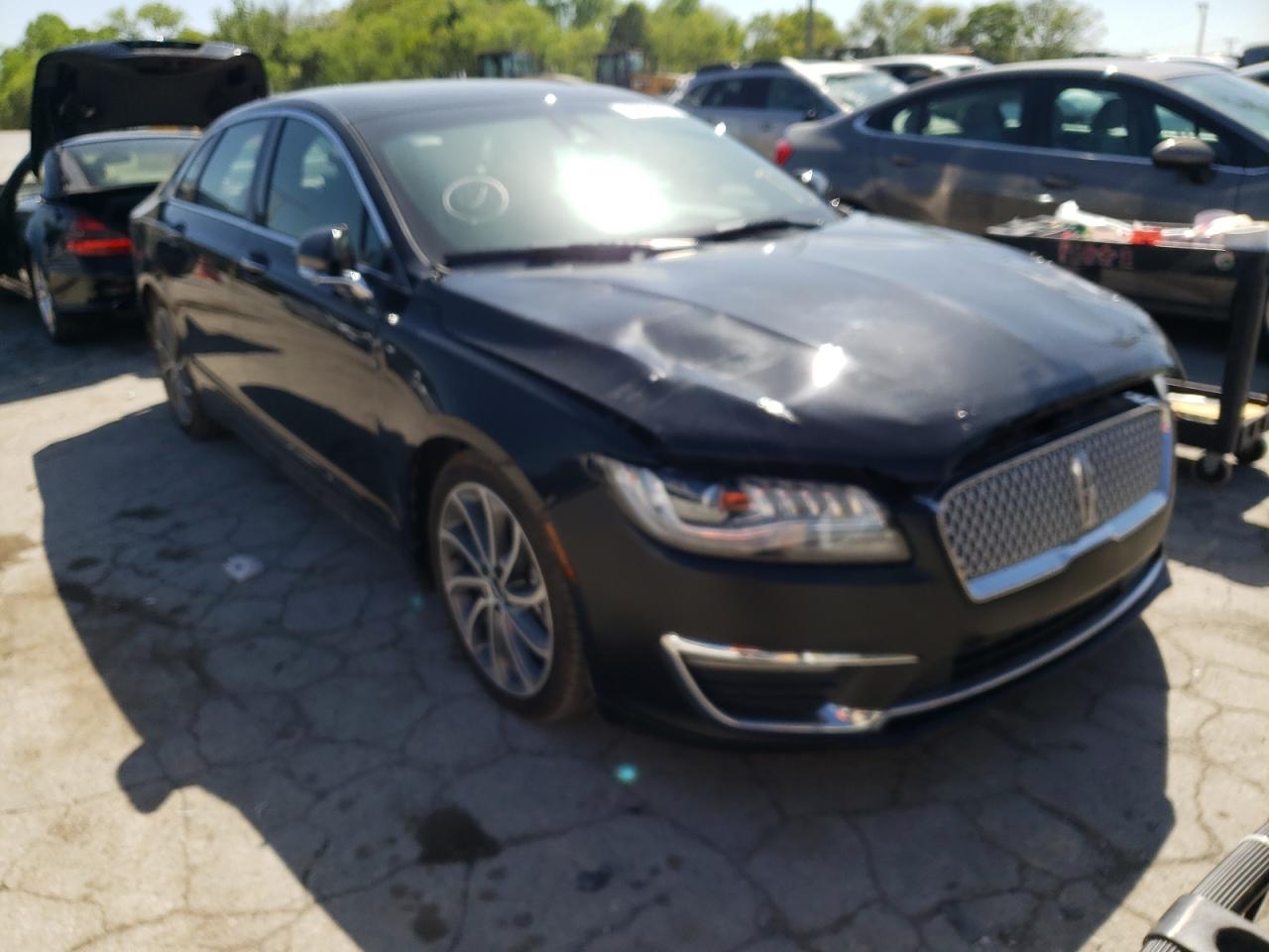 LINCOLN MKZ RESERV 2018 with VIN 3LN6L5FCXJR604863 - Photo from auction