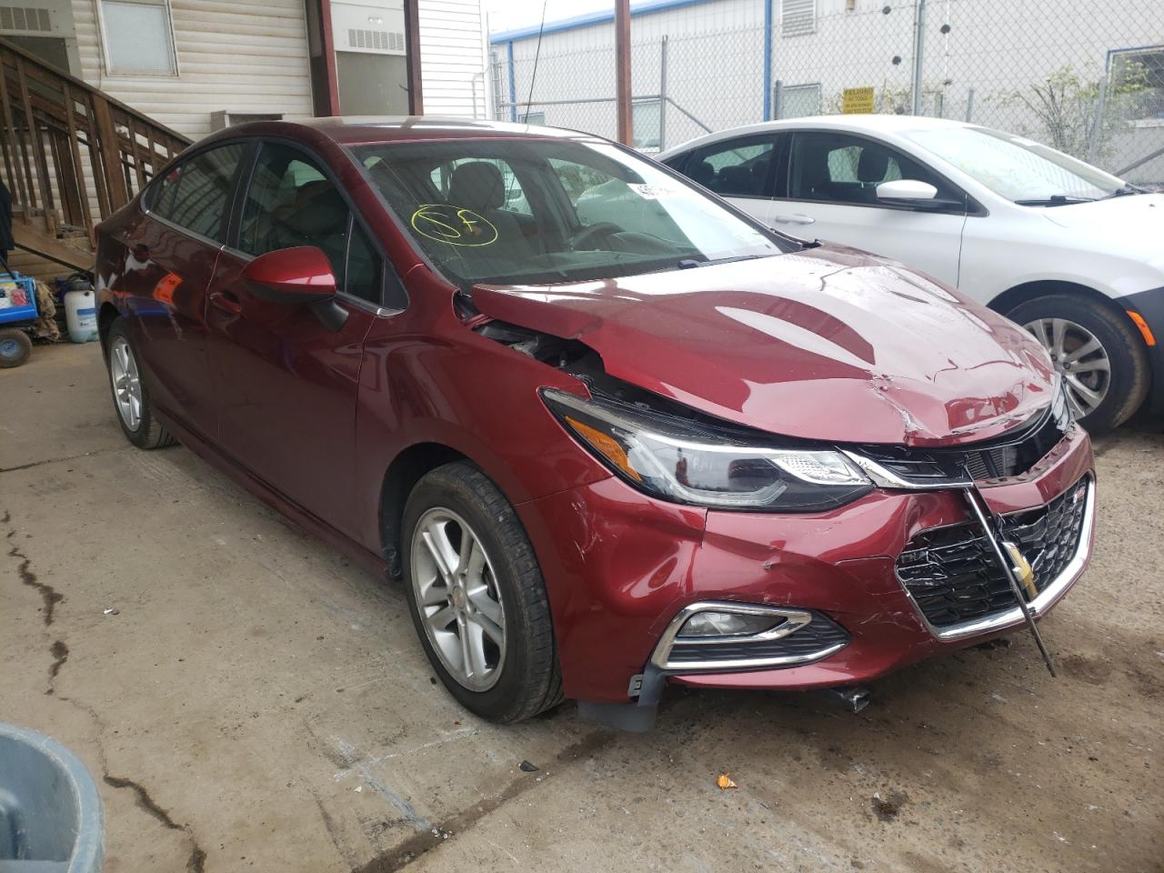 CHEVROLET CRUZE LT 2016 with VIN 1G1BE5SM4G7304577 - Photo from auction