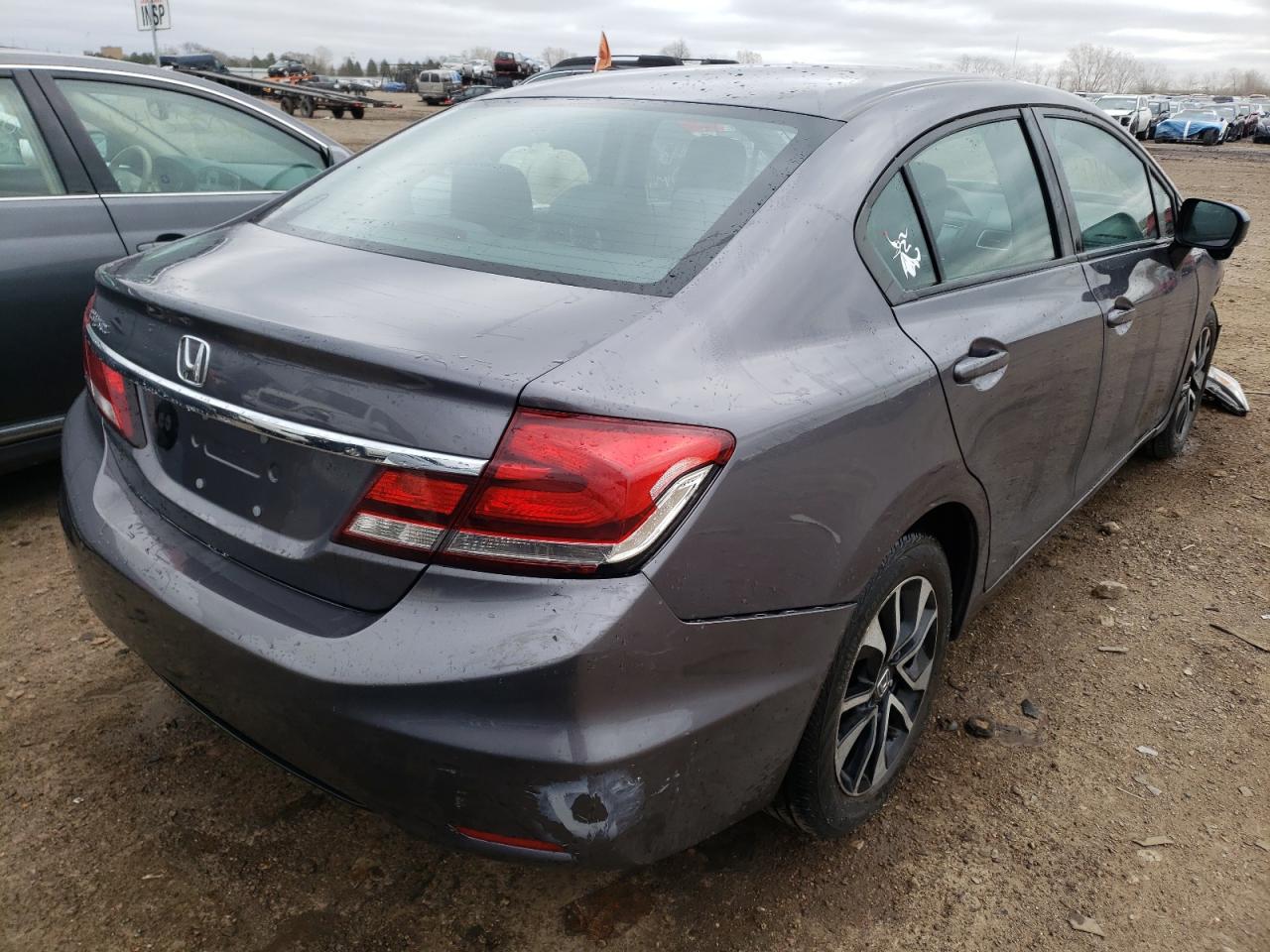 Photo 4 from auction – 2015 HONDA CIVIC EX with VIN 19XFB2F8XFE701481