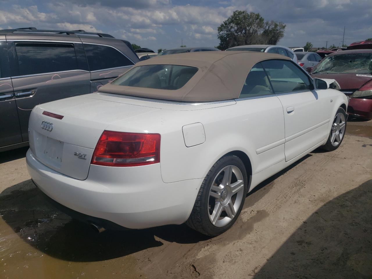 Photo 4 from auction – 2008 AUDI A4 2.0T CA with VIN WAUDF48H18K012494