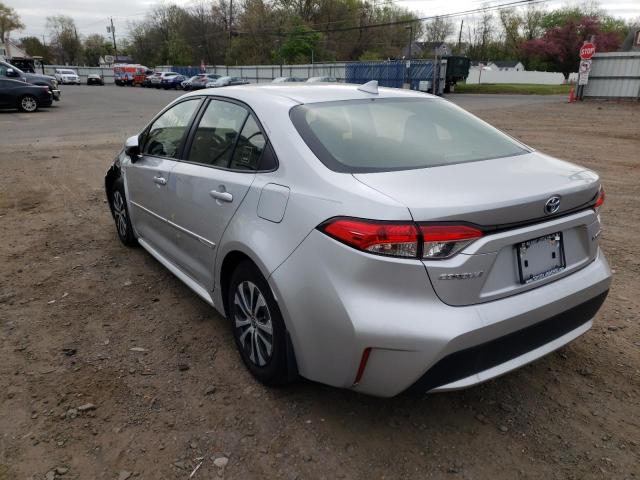 Photo 3 from auction – 2020 TOYOTA COROLLA LE with VIN JTDEBRBE6LJ012665
