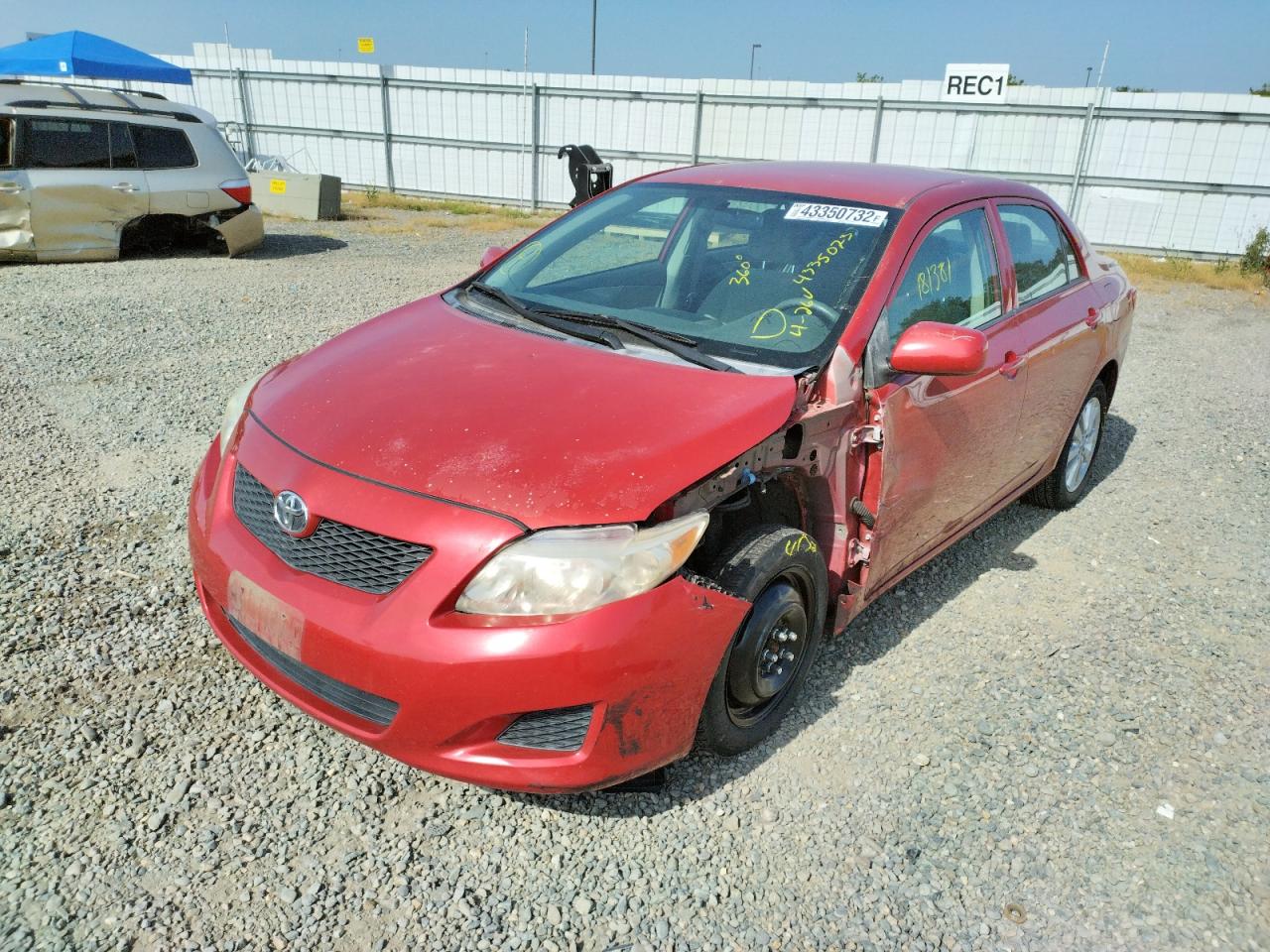 Photo 2 from auction – 2010 TOYOTA COROLLA BA with VIN 1NXBU4EEXAZ172048