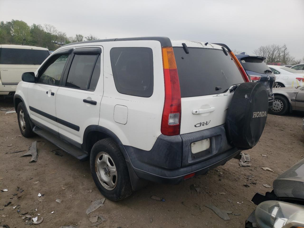Photo 3 from auction – 2002 HONDA CR-V LX with VIN SHSRD78432U011437