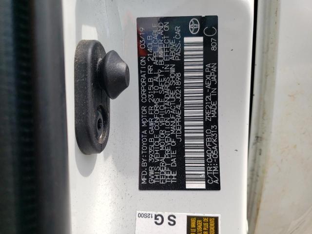Photo 10 from auction – 2020 TOYOTA COROLLA LE with VIN JTDEPRAE4LJ021898
