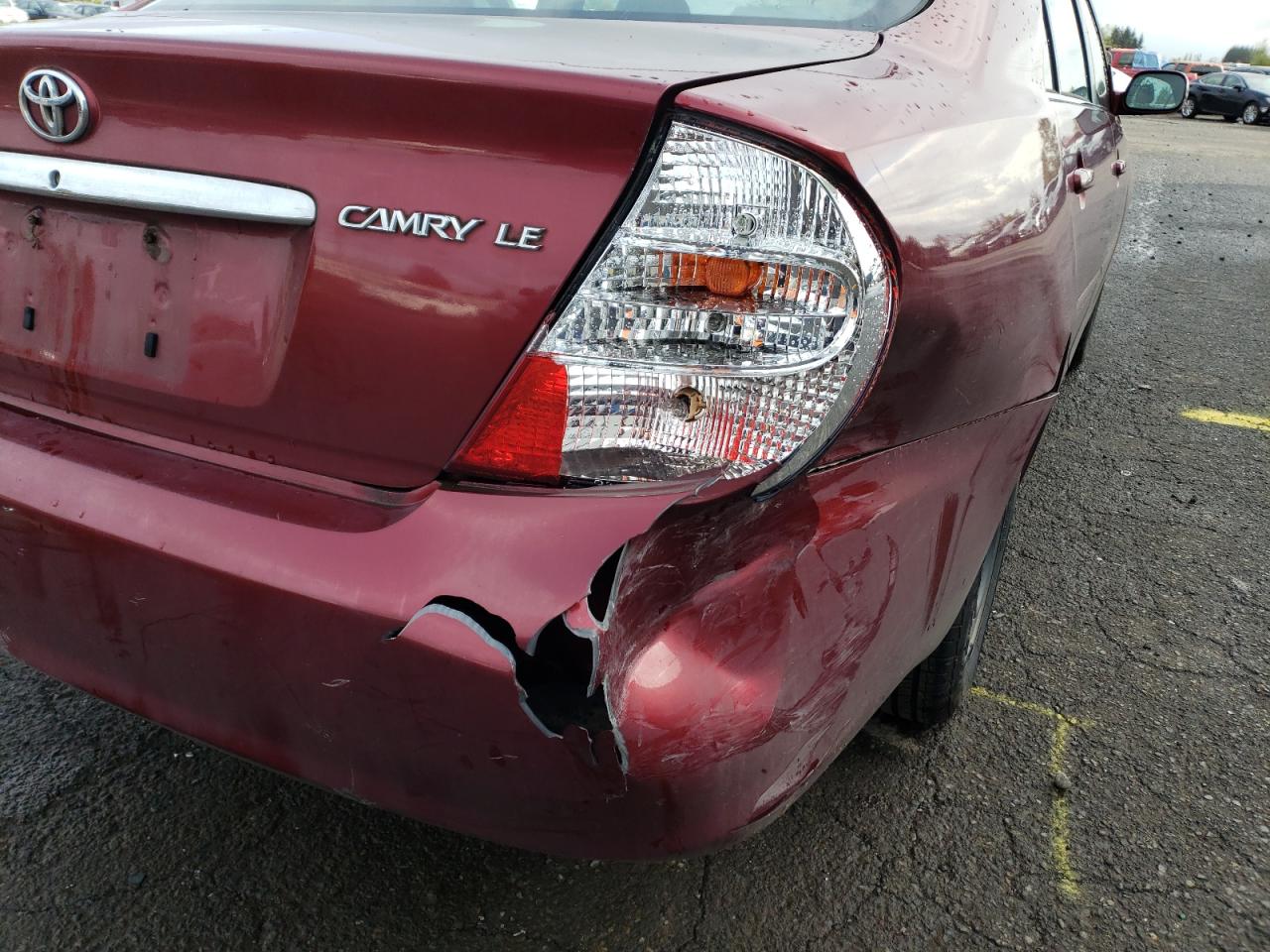 Photo 9 from auction – 2002 TOYOTA CAMRY LE with VIN JTDBE32K320131498