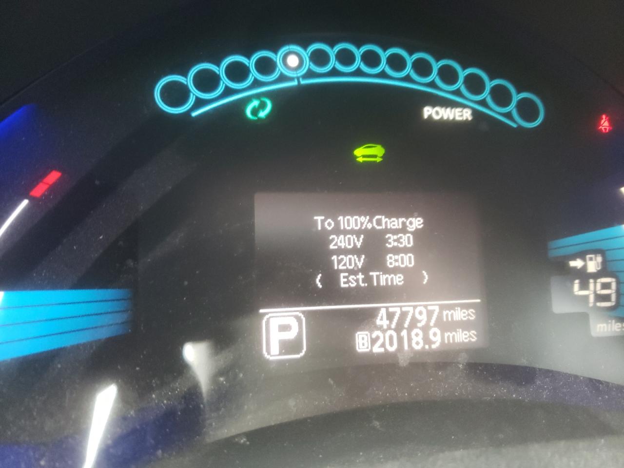 Photo 8 from auction – 2014 NISSAN LEAF S with VIN 1N4AZ0CP4EC339181