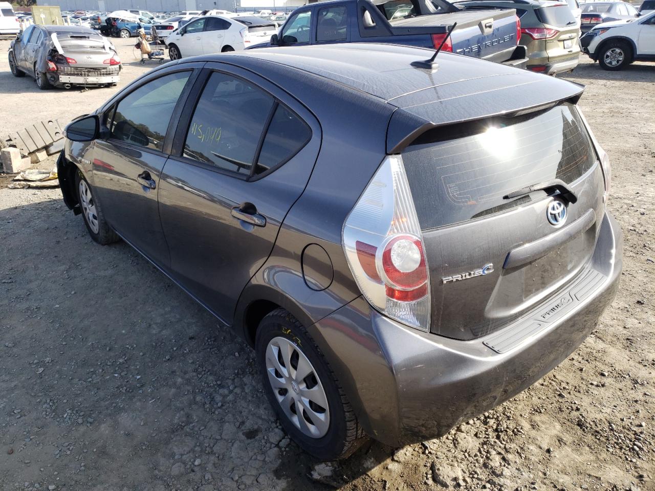 Photo 3 from auction – 2013 TOYOTA PRIUS C with VIN JTDKDTB36D1053274