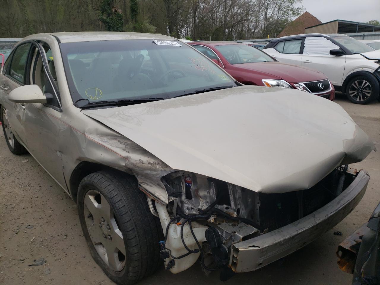 Photo 1 from auction – 2008 CHEVROLET IMPALA LS with VIN 2G1WB58N981332190