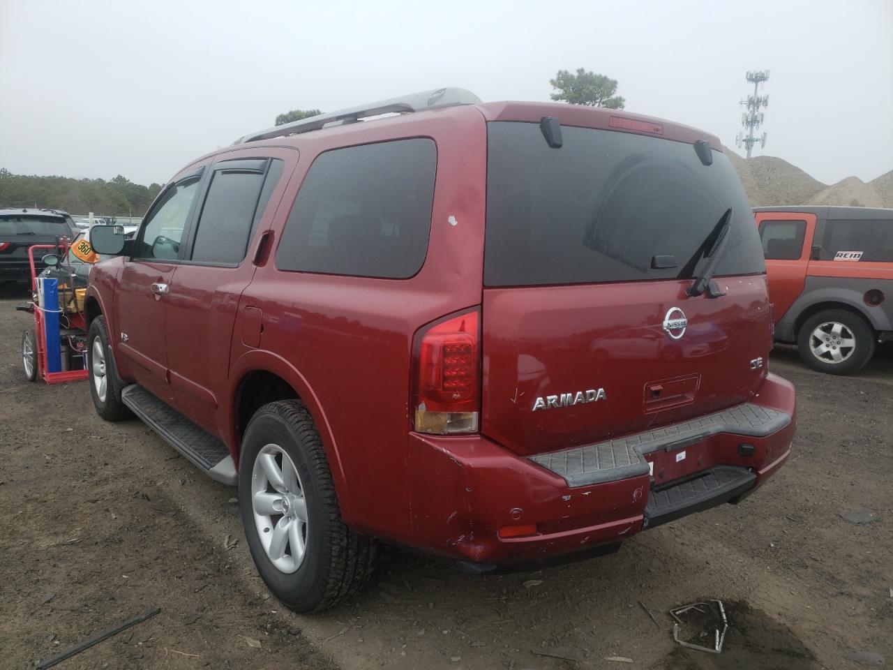 Photo 3 from auction – 2008 NISSAN ARMADA SE with VIN 5N1AA08C48N617170