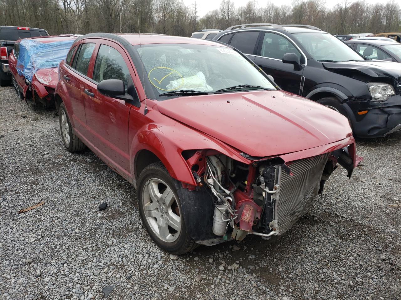 DODGE CALIBER 2008 with VIN 1B3HB28B88D730047 - Photo from auction