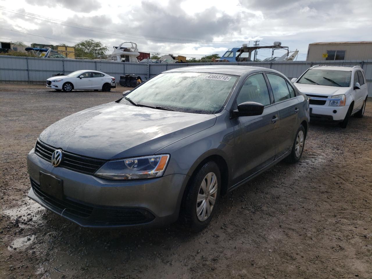 Photo 2 from auction – 2014 VOLKSWAGEN JETTA BASE with VIN 3VW2K7AJ6EM235782