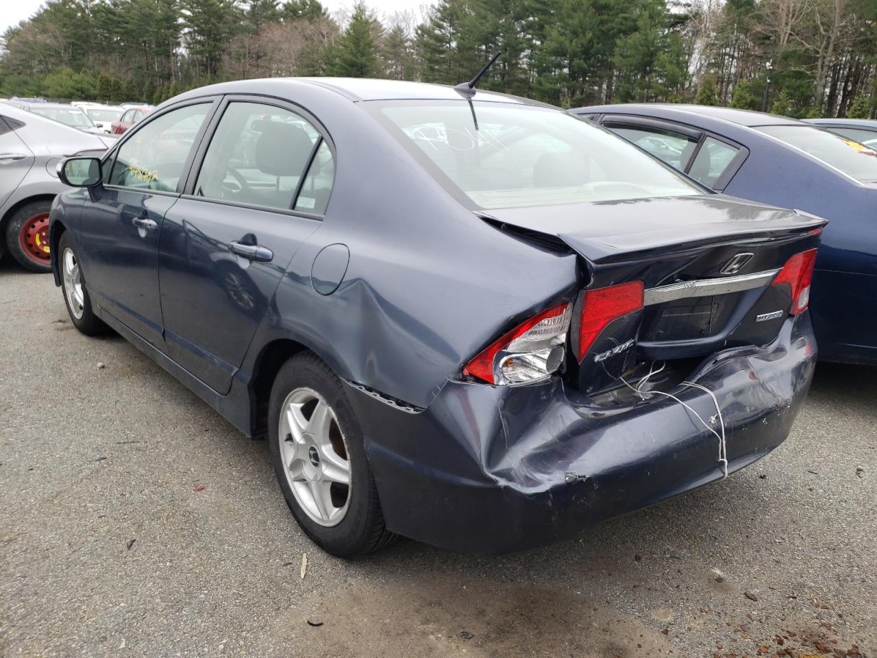Photo 3 from auction – 2010 HONDA CIVIC HYBR with VIN JHMFA3F21AS004094