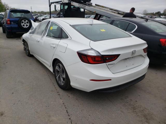 Photo 3 from auction – 2020 HONDA INSIGHT EX with VIN 19XZE4F57LE008840