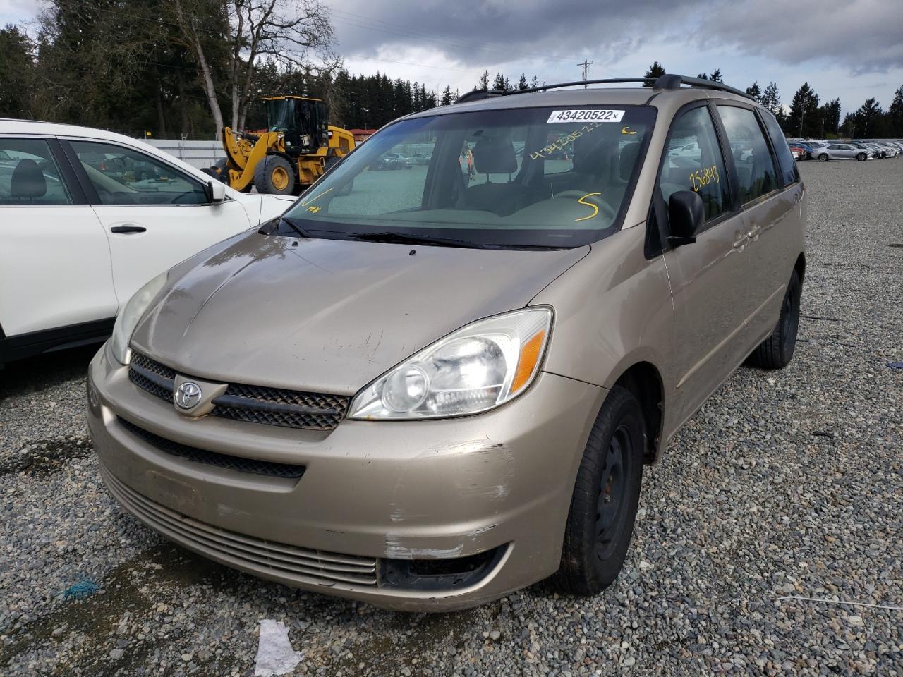 Photo 2 from auction – 2004 TOYOTA SIENNA CE with VIN 5TDZA23C24S108001