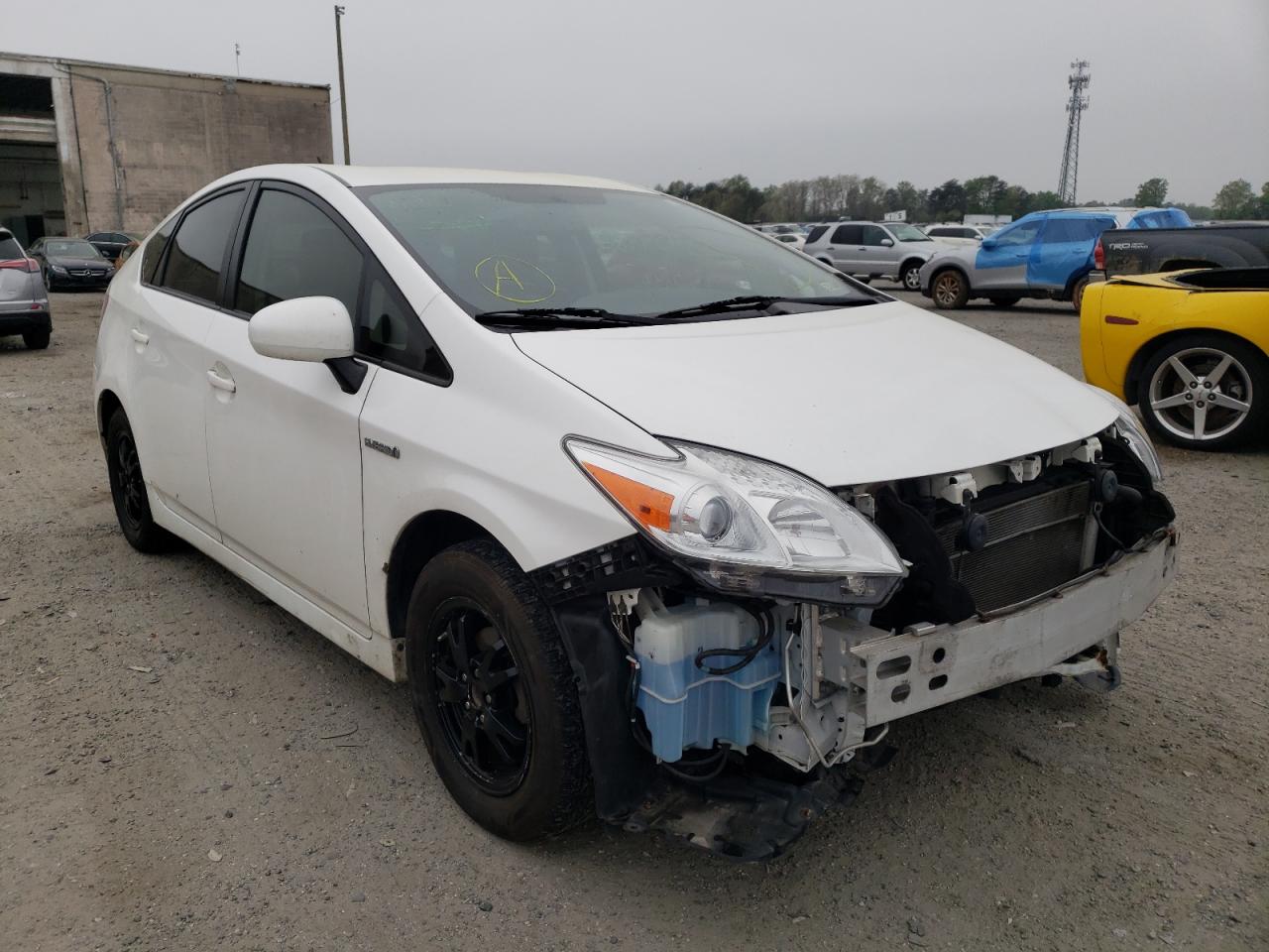 TOYOTA PRIUS 2013 with VIN JTDKN3DU6D5599987 - Photo from auction