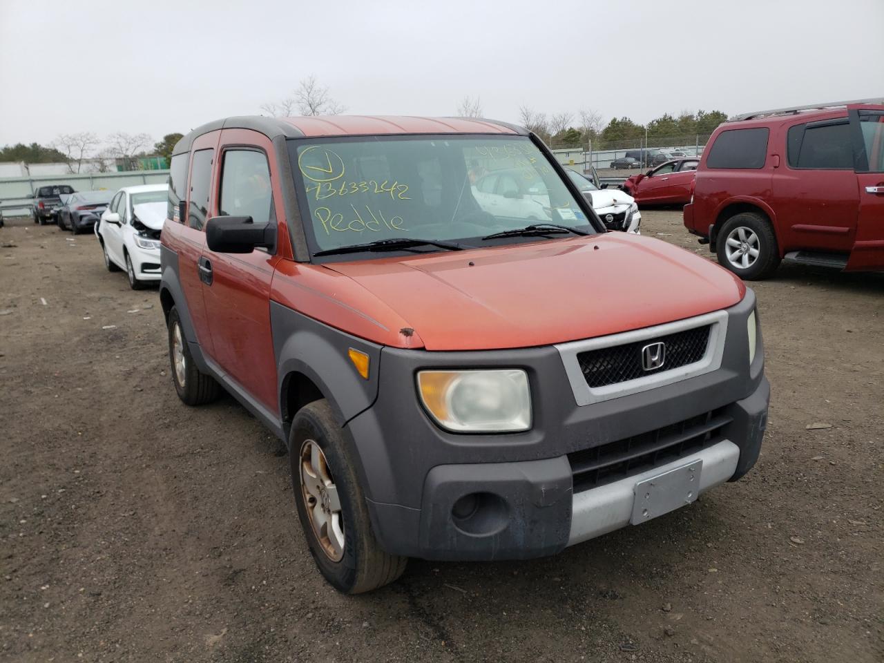 HONDA ELEMENT EX 2004 with VIN 5J6YH27574L011701 - Photo from auction