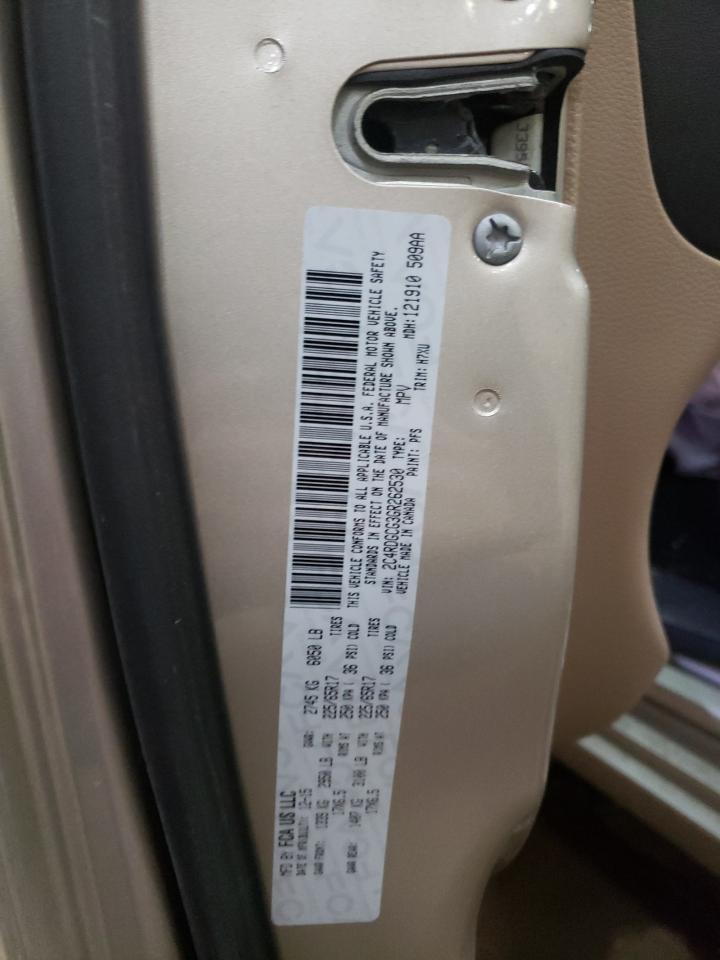 Photo 10 from auction – 2016 DODGE GRAND CARA with VIN 2C4RDGCG3GR262530