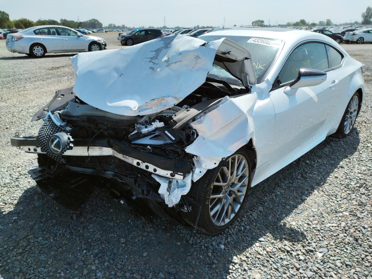 Photo 2 from auction – 2020 LEXUS RC 350 with VIN JTHD85ECXL5005724