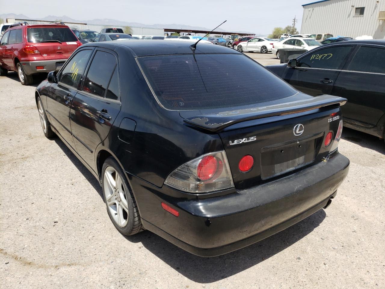 Photo 3 from auction – 2002 LEXUS IS 300 with VIN JTHBD192020038983