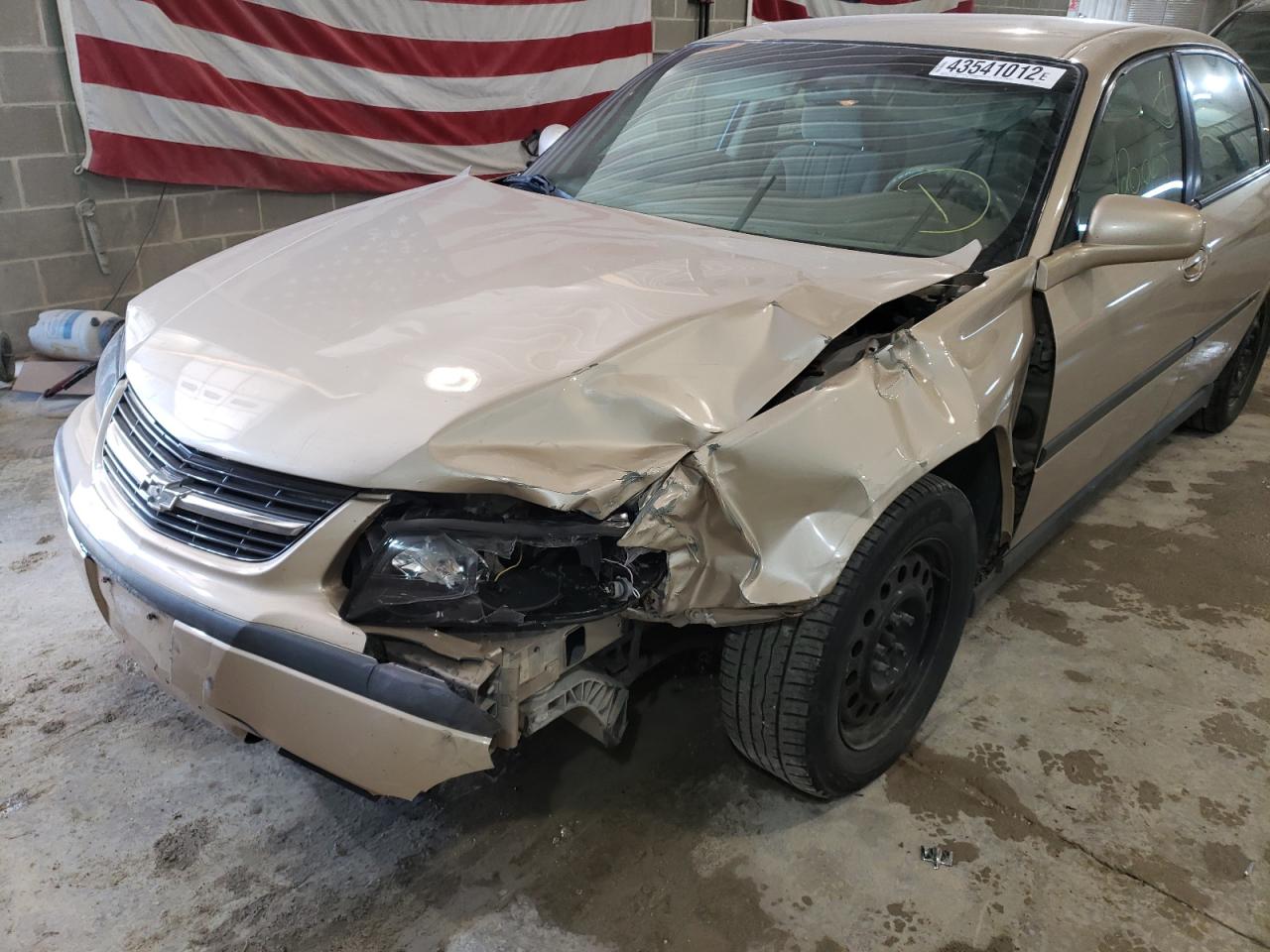 Photo 9 from auction – 2000 CHEVROLET IMPALA with VIN 2G1WF52E3Y9157918