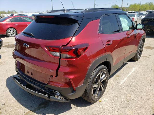 Photo 4 from auction – 2022 CHEVROLET TRAILBLAZE with VIN KL79MTSL3NB077104