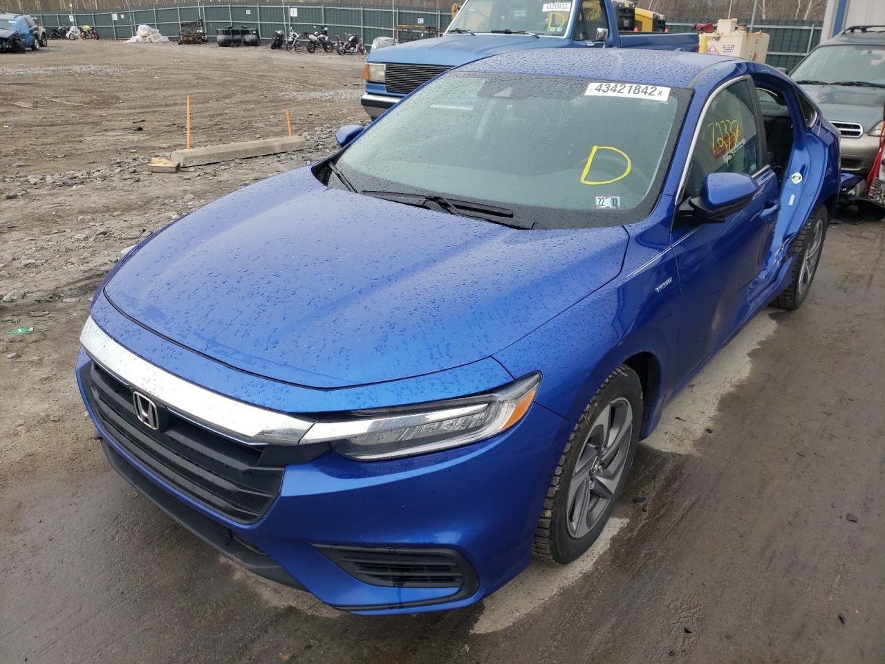 Photo 2 from auction – 2020 HONDA INSIGHT EX with VIN 19XZE4F50LE003592