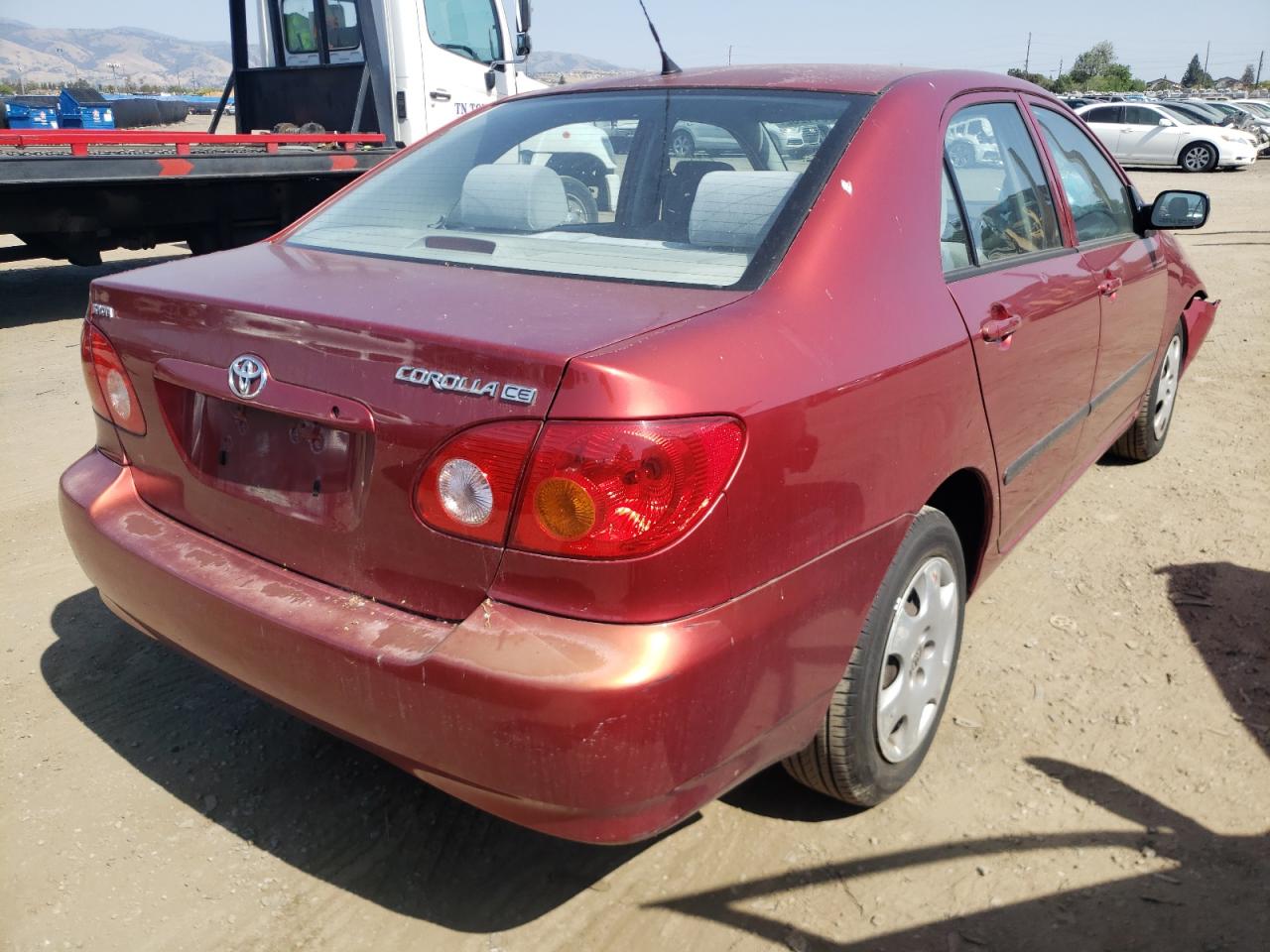 Photo 4 from auction – 2003 TOYOTA COROLLA CE with VIN 1NXBR32E53Z082907