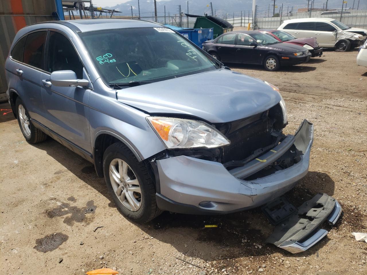 HONDA CR-V EXL 2011 with VIN JHLRE3H79BC007299 - Photo from auction