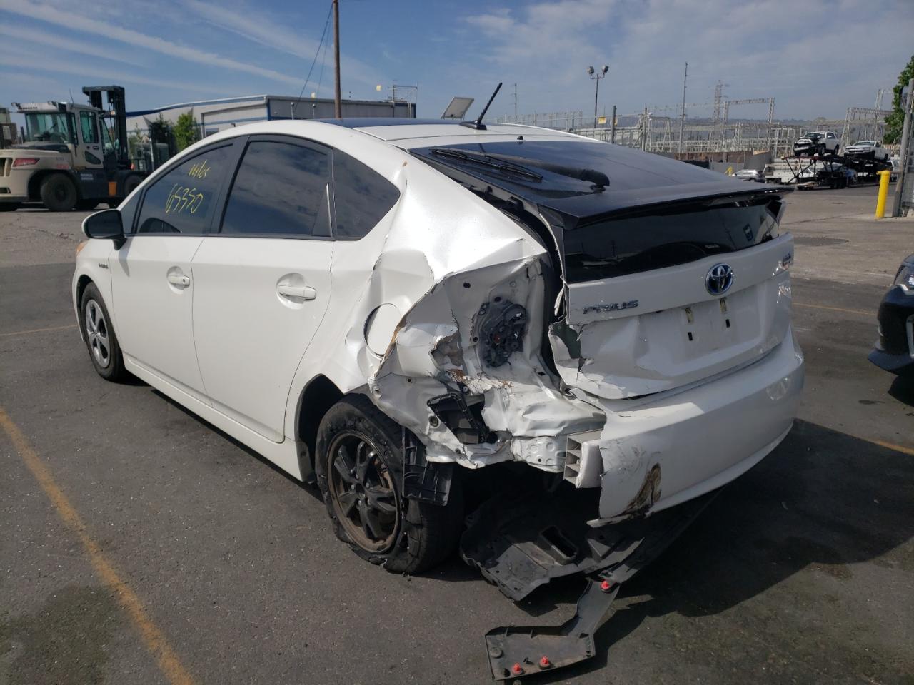 Photo 3 from auction – 2012 TOYOTA PRIUS with VIN JTDKN3DU0C5480699