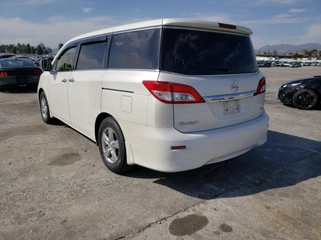 Photo 3 from auction – 2012 NISSAN QUEST S with VIN JN8AE2KP4C9051534