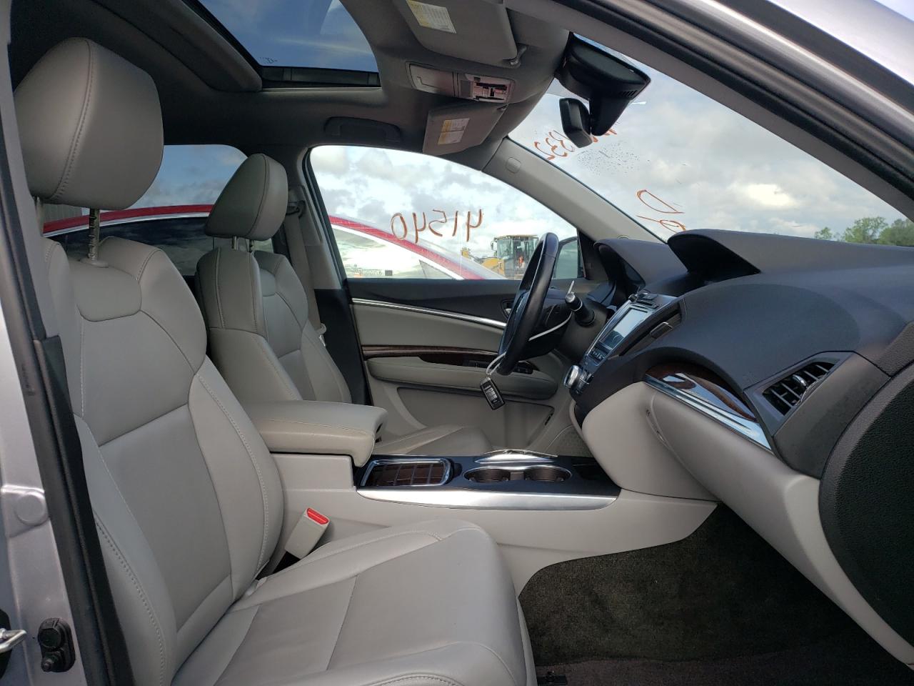 Photo 5 from auction – 2017 ACURA MDX TECHNO with VIN 5FRYD3H51HB008791