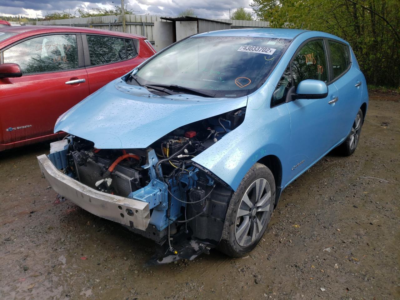 Photo 2 from auction – 2015 NISSAN LEAF S with VIN 1N4AZ0CP7FC330203