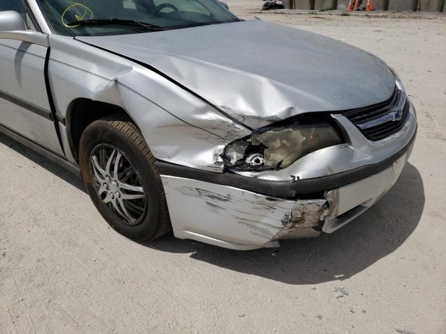 Photo 9 from auction – 2003 CHEVROLET IMPALA with VIN 2G1WF52E839279134