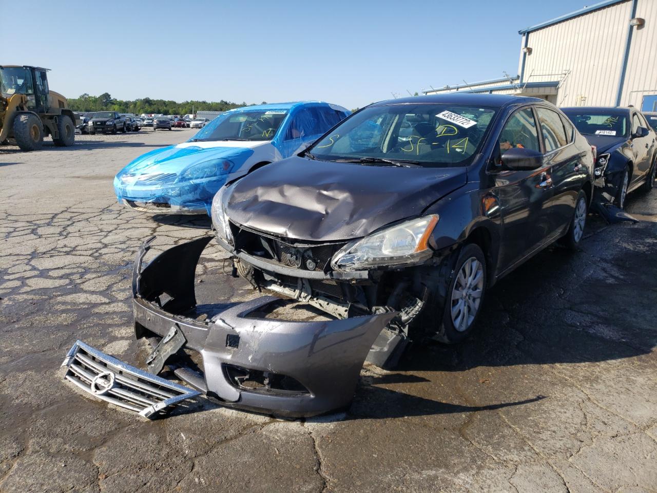 Photo 2 from auction – 2014 NISSAN SENTRA S with VIN 3N1AB7AP5EY254306