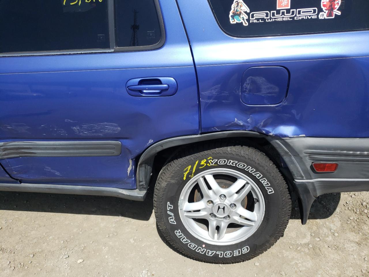 Photo 9 from auction – 2000 HONDA CR-V EX with VIN JHLRD1765YC033214