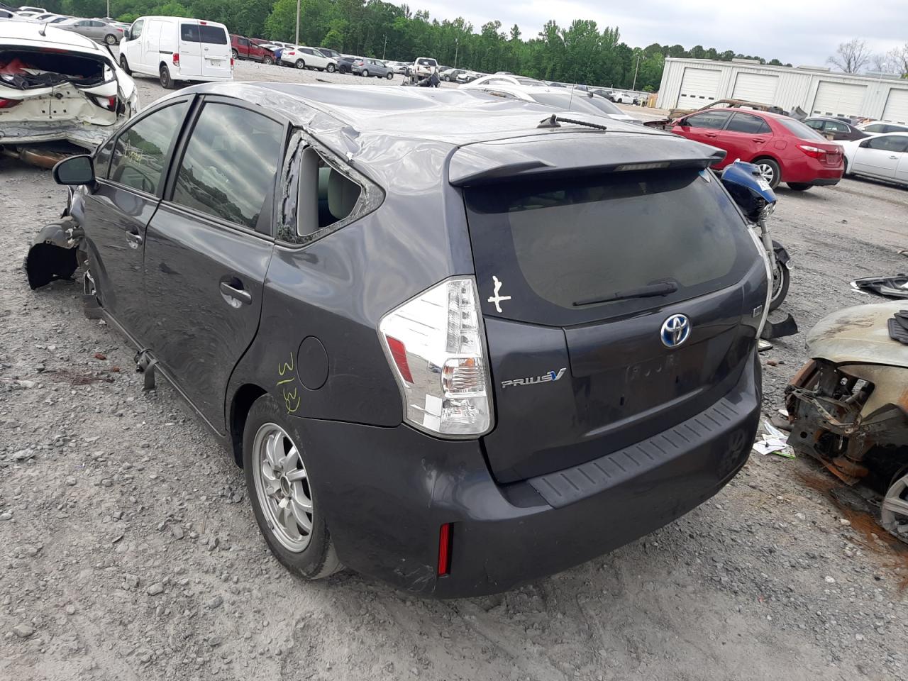 Photo 3 from auction – 2012 TOYOTA PRIUS V with VIN JTDZN3EU6C3166158