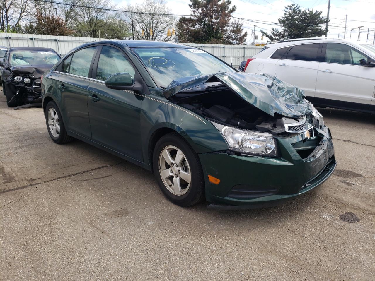 CHEVROLET CRUZE LT 2014 with VIN 1G1PC5SB1E7187841 - Photo from auction