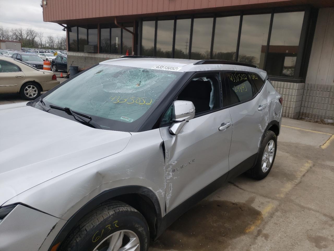 Photo 9 from auction – 2020 CHEVROLET BLAZER 1LT with VIN 3GNKBBRAXLS701210
