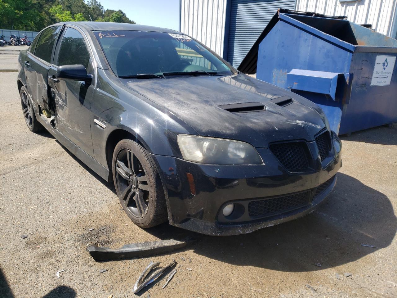 PONTIAC G8 2008 with VIN 6G2ER57748L132661 - Photo from auction