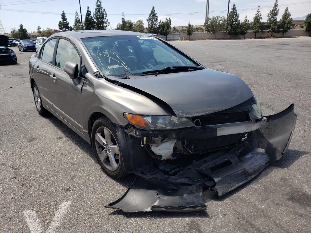 HONDA CIVIC EX 2007 with VIN 2HGFA168X7H306186 - Photo from auction